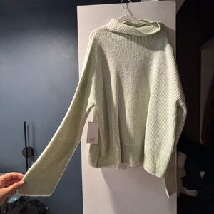 Women's Light Green Sweater
